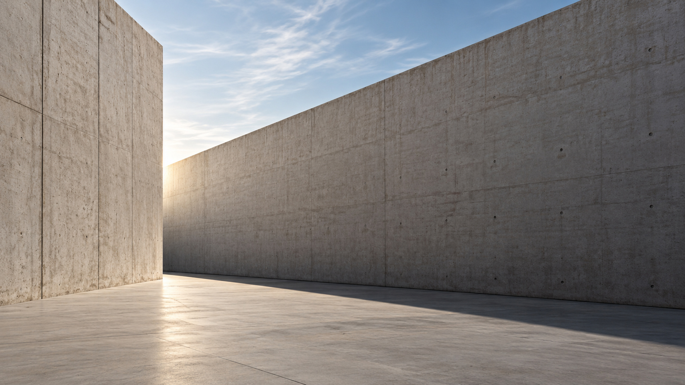 Monochrome architectural geometry